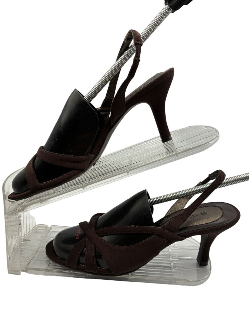 Naturalizer Prissy Womens Slingback Heels Size 8M Strappy Open-Toe Dressy Shoes